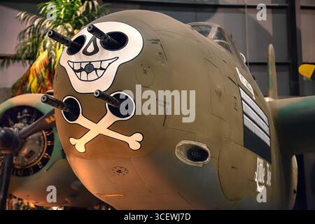 Douglas A-20G Havoc au musée de l'USAF Dayton Ohio Banque D'Images