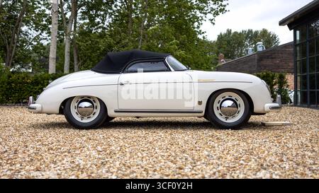 Porsche 356 Speedster 1955, exposée au Megaphonics 2025. Banque D'Images