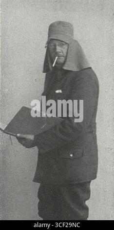Georg Wagenführ, vu sur cette photographie vers 1916, était une figure notable au début du XXe siècle. Son portrait saisit un moment de l'histoire. Banque D'Images