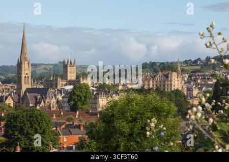 Angleterre, Somerset, Bath, Skyline City View Banque D'Images