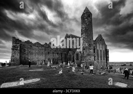 Rocher de Cashel, château de Cashel, Cashel, province de Leinster, comté de Tipperary, Irlande Banque D'Images