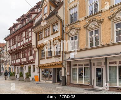 Impression d'Ulm, une ville dans un état nommé Bade-Wuertemberg dans le sud-ouest de l'Allemagne Banque D'Images