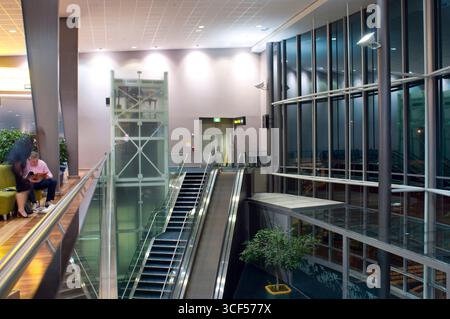 Auckland International Airport Limited, Northland, île du Nord, Nouvelle-Zélande, août 2007. L'aéroport d'Auckland est le principal et le plus achalandé airpo Banque D'Images