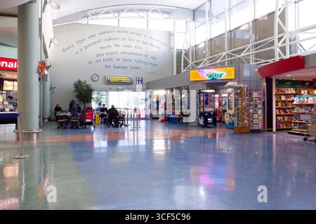 Auckland International Airport Limited, Northland, île du Nord, Nouvelle-Zélande, août 2007. L'aéroport d'Auckland est le principal et le plus achalandé airpo Banque D'Images