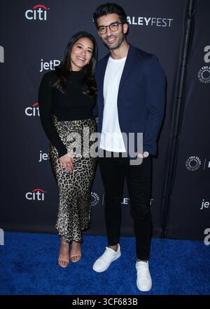 (FILE) "ça se termine avec nous" L'actrice Isabela Ferrer accuse Justin Baldoni de l'avoir "harcelée" avec une demande d'assignation. HOLLYWOOD, LOS ANGELES, CALIFORNIE, États-Unis - 20 MARS : L'actrice américaine Gina Rodriguez et l'acteur et réalisateur américain Justin Baldoni arrivent au PaleyFest LA 2019 - Jane the Virgin et Crazy ex-Girlfriend : The Farewell Seasons de LA CW qui se sont tenus au Dolby Theatre le 20 mars 2019 à Hollywood, Los Angeles, Californie, États-Unis. (Photo de Xavier Collin/image Press Agency) Banque D'Images