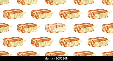 Couverture d'automne sans couture motif couverture d'automne modèle sans couture confortable avec couvertures plissées à carreaux dans des tons oranges chauds pour le textile de saison et décorati Illustration de Vecteur