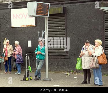 Glasgow, Écosse, Royaume-Uni. 21 août 2025. Météo britannique : les températures ont augmenté et l'été est réapparu dans le centre de la ville. Crédit Gerard Ferry/Alamy Live News Banque D'Images