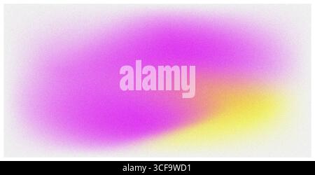 Art abstrait éthéré avec un mélange éclatant de magenta éclatant et de jaune lumineux. Les couleurs lisses et fluides créent une dynamique et moderne Illustration de Vecteur