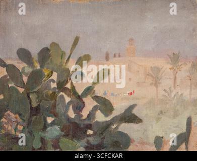 Espagne (Elche), 1899. Banque D'Images