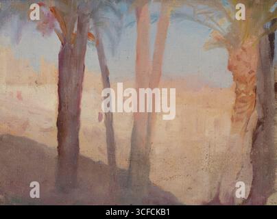 Espagne (Elche), 1899. Banque D'Images