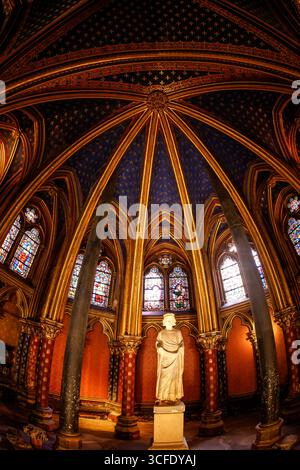 SAINTE CHAPELLE PARIS Banque D'Images