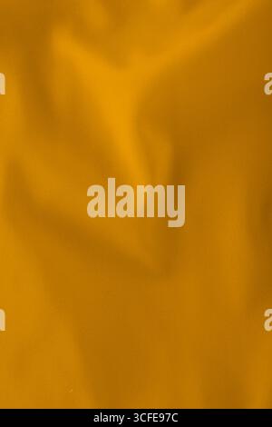 Texture textile jaune moutarde gros plan Banque D'Images