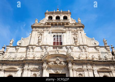 Basilica Collegiata di San Sebastiano Martire ou Collegiate Church of nouveaux Sebastian le Martyr à Acireale. Acireale est une ville dans la région Catania en si Banque D'Images