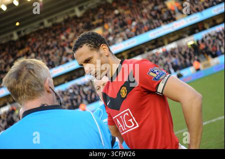 Rio Ferdinand de Manchester United Banque D'Images