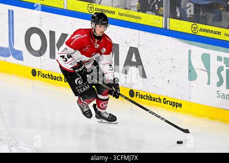 Eishockey DEL2 - Testspiel 25 26 : Krefeld Pinguine vs HC Amiens somme Am 23.08.2025 in der Yayla Arena in Krefeld Foto : osnapix Banque D'Images