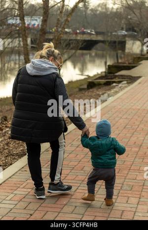 17 mois Banque D'Images