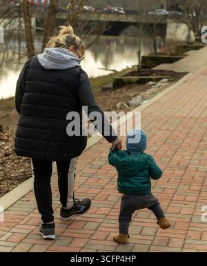 17 mois Banque D'Images