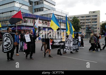 Journée de l'indépendance de l'Ukraine à Berlin 24.08.25 Banque D'Images