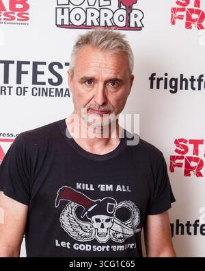 Londres, Royaume-Uni. 25 août 2025. Gerard Johnson vu lors de la première anglaise d'Odyssey lors du Frightfest 2025 à l'ODEON luxe Leicester Square. . Crédit photo : Julie Edwards./Alamy Live News Banque D'Images