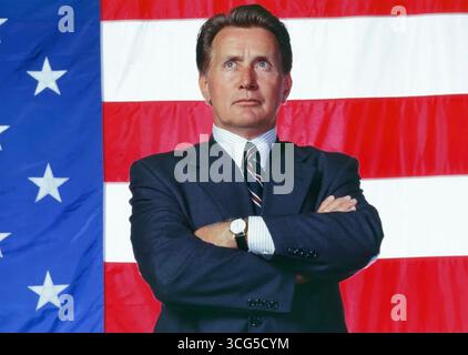 THE WEST WING NBC série TV 1999-2006 avec Martin Sheen comme président Jed Bartlet Banque D'Images