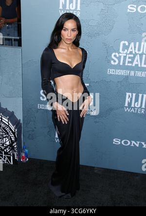 New York, États-Unis. 26 août 2025. Zoe Kravitz assiste à l'avant-première de 'Called Stealing' New York qui s'est tenue au Regal Union Square le 26 août 2025 à New York City, NY © Steven Bergman/AFF-USA.COM crédit : AFF/Alamy Live News Banque D'Images