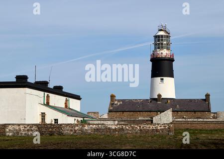 phare de tory island enseigner un tsolais tory island comté donegal république d'irlande Banque D'Images