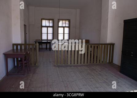 Terezin, Tchéquie - 13 août 2025 : Terezin, ou Theresienstadt, camp de concentration. Sur les plus de 140 000 Juifs qui y sont arrivés, environ 33 000 sont morts dans le Banque D'Images