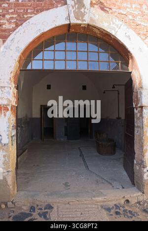 Terezin, Tchéquie - 13 août 2025 : Terezin, ou Theresienstadt, camp de concentration. Sur les plus de 140 000 Juifs qui y sont arrivés, environ 33 000 sont morts dans le Banque D'Images