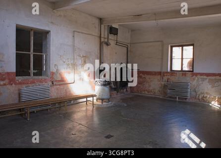 Terezin, Tchéquie - 13 août 2025 : Terezin, ou Theresienstadt, camp de concentration. Sur les plus de 140 000 Juifs qui y sont arrivés, environ 33 000 sont morts dans le Banque D'Images