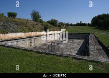 Terezin, Tchéquie - 13 août 2025 : Terezin, ou Theresienstadt, camp de concentration. Sur les plus de 140 000 Juifs qui y sont arrivés, environ 33 000 sont morts dans le Banque D'Images