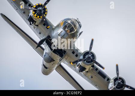 Headcorn Battle of Britain Airshow B17 Sally B. Banque D'Images