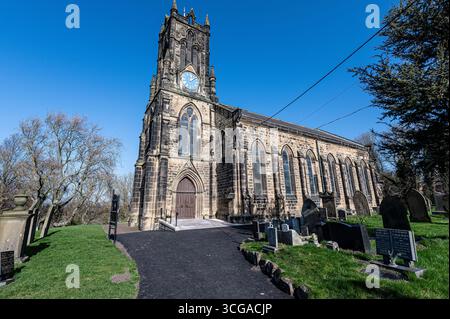 Église St Albans Earsdon North Tyneside Royaume-Uni Banque D'Images