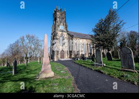 Église St Albans Earsdon North Tyneside Royaume-Uni Banque D'Images