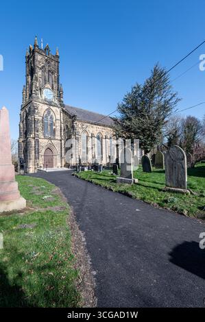 Église St Albans Earsdon North Tyneside Royaume-Uni Banque D'Images