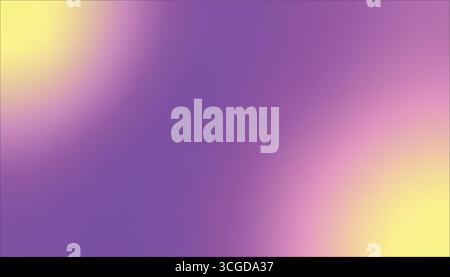 Gradients de fond vectoriels de violet et de jaune doux en dégradé violet et jaune doux Illustration de Vecteur