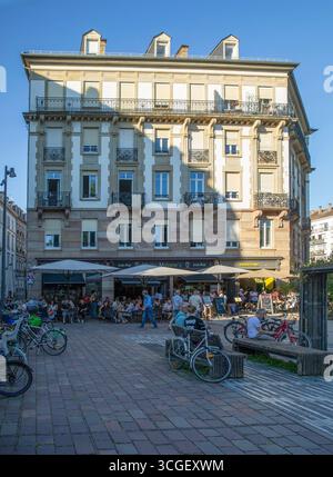 Strasbourg, Alsace France Banque D'Images