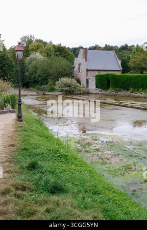 VEULES LES ROSES FRANCE Banque D'Images