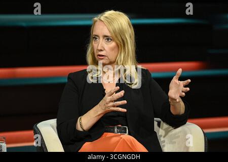 Melanie Amann Journalistin 08/25 sa Melanie Amann AM 27. Août 2025 à Markus Lanz , ZDF Aufzeichnung vom 26. Août 2025 TV Fernsehen Talkshow Talk Show Deutschland deutsche Frau Journalismus SPIEGEL Redakteurin Autorin journalisme journaliste allemande femme quer halb sitzend sprechend gestikulierend *** Melanie Amann journaliste 08 25 sa Melanie Amann le 27 août 2025 à Markus Lanz , enregistrement ZDF du 26 août 2025 talk show télévisé talk show Deutschland femme allemande journalisme SPIEGEL rédactrice journaliste allemande journaliste journaliste journaliste Banque D'Images