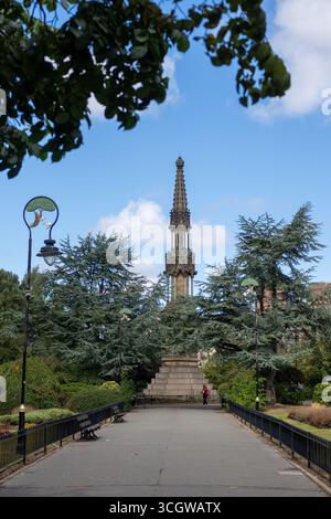 Jardins Hamilton Square. Birkenhead. Wirral. Royaume-Uni 29 août 2025 Banque D'Images