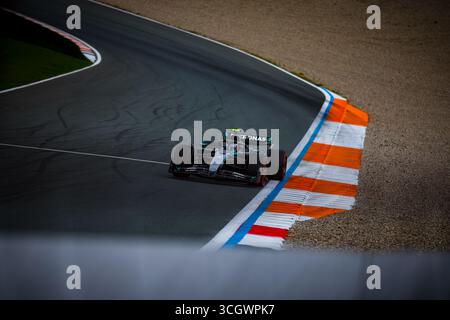 Pays-Bas, pays-Bas. 30 août 2025. 12 Andrea Kimi Antonelli, (ITA) AMG Mercedes Ineos W16, lors du GP néerlandais, Zandvoort 28-31 août 2025. Championnat du monde de formule 1 2025. Crédit : Agence photo indépendante/Alamy Live News Banque D'Images