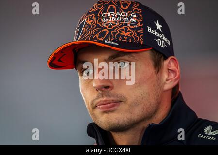 Zandvoort, pays-Bas. 29 août 2025. Max Verstappen des pays-Bas et Oracle Red Bull Racing vus lors du Grand Prix d'Italie de formule 1 sur le circuit de Zandvoort. Crédit : SOPA images Limited/Alamy Live News Banque D'Images