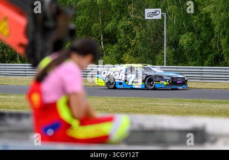 MOST, République tchèque. 30 août 2025. NASCAR Euro Series EuroNASCAR Pro course a eu lieu à Most, République tchèque, le 30 août 2025. Martin Doubek de la République tchèque de l'équipe Hendriks Motorsport. Crédit : Ondrej Hajek/CTK photo/Alamy Live News Banque D'Images