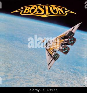 Boston - Third Stage - couverture de l'album vinyle -1986 Banque D'Images