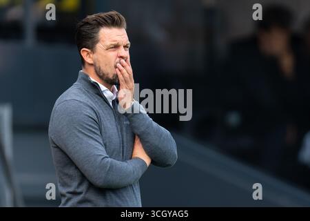 Waalwijk, pays-Bas. 30 août 2025. WAALWIJK, PAYS-BAS - AOÛT 30 : entraîneur Sander Duits du RKC Waalwijk lors du match néerlandais Keuken Kampioen Divisie entre le RKC Waalwijk et l'Almere City FC au Mandemakers Stadion le 30 août 2025 à Waalwijk, pays-Bas. (Photo de Joris Verwijst/Orange Pictures) crédit : Orange pics BV/Alamy Live News Banque D'Images