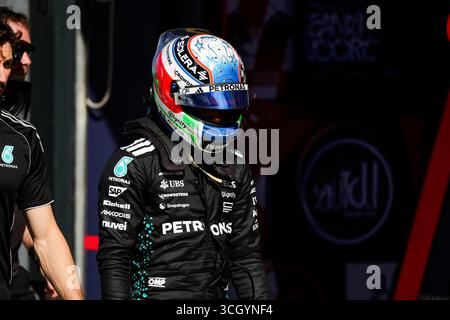 Zandvoort, pays Bas. 30 août 2025.KIMI ANTONELLI Andrea (ita), Mercedes AMG F1 Team W16, portrait lors du Grand Prix des pays-Bas de formule 1 Heineken 2025, 15ème manche du Championnat du monde de formule 1 FIA 2025 du 29 au 31 août 2025 sur le circuit de Zandvoort, à Zandvoort, pays-Bas - photo Florent Gooden / DPPI Banque D'Images