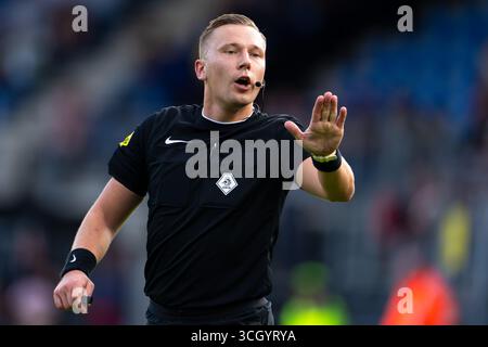 Waalwijk, pays-Bas. 30 août 2025. WAALWIJK, PAYS-BAS - AOÛT 30 : arbitre Martijn vos lors du match néerlandais Keuken Kampioen Divisie entre le RKC Waalwijk et l'Almere City FC au Mandemakers Stadion le 30 août 2025 à Waalwijk, pays-Bas. (Photo de Joris Verwijst/Orange Pictures) crédit : Orange pics BV/Alamy Live News Banque D'Images