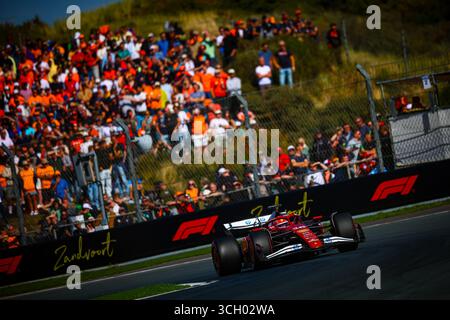 16 Charles Leclerc, (mon) Scuderia Ferrari SF25, lors du GP de Hollande, Zandvoort 28-31 août 2025. Championnat du monde de formule 1 2025. Banque D'Images
