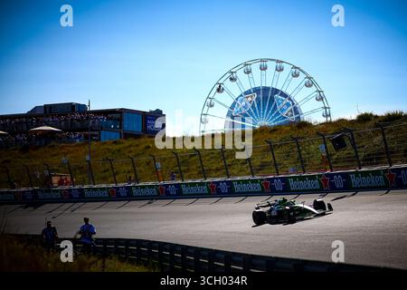 05 Gabriel Bortoleto, (BRA) pieu F1 Team Kick Sauber, lors du GP néerlandais, Zandvoort 28-31 août 2025. Championnat du monde de formule 1 2025. Banque D'Images