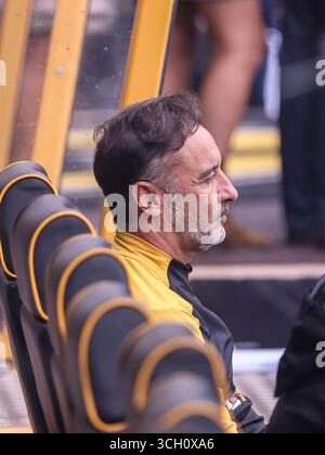 Wolverhampton, Royaume-Uni. 30 août 2025. L'entraîneur des loups Vitor Pereira avant le match de premier League entre Wolverhampton Wanderers et Everton au stade Molineux de Wolverhampton, Angleterre crédit : SPP Sport Press photo. /Alamy Live News Banque D'Images