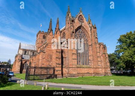 L'église Cathédrale de la Sainte et indivise Trinité à Carlisle, Cumbria, Royaume-Uni Banque D'Images